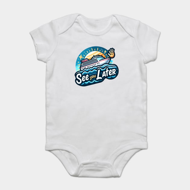 See You Later Baby Bodysuit by WarFX Designs